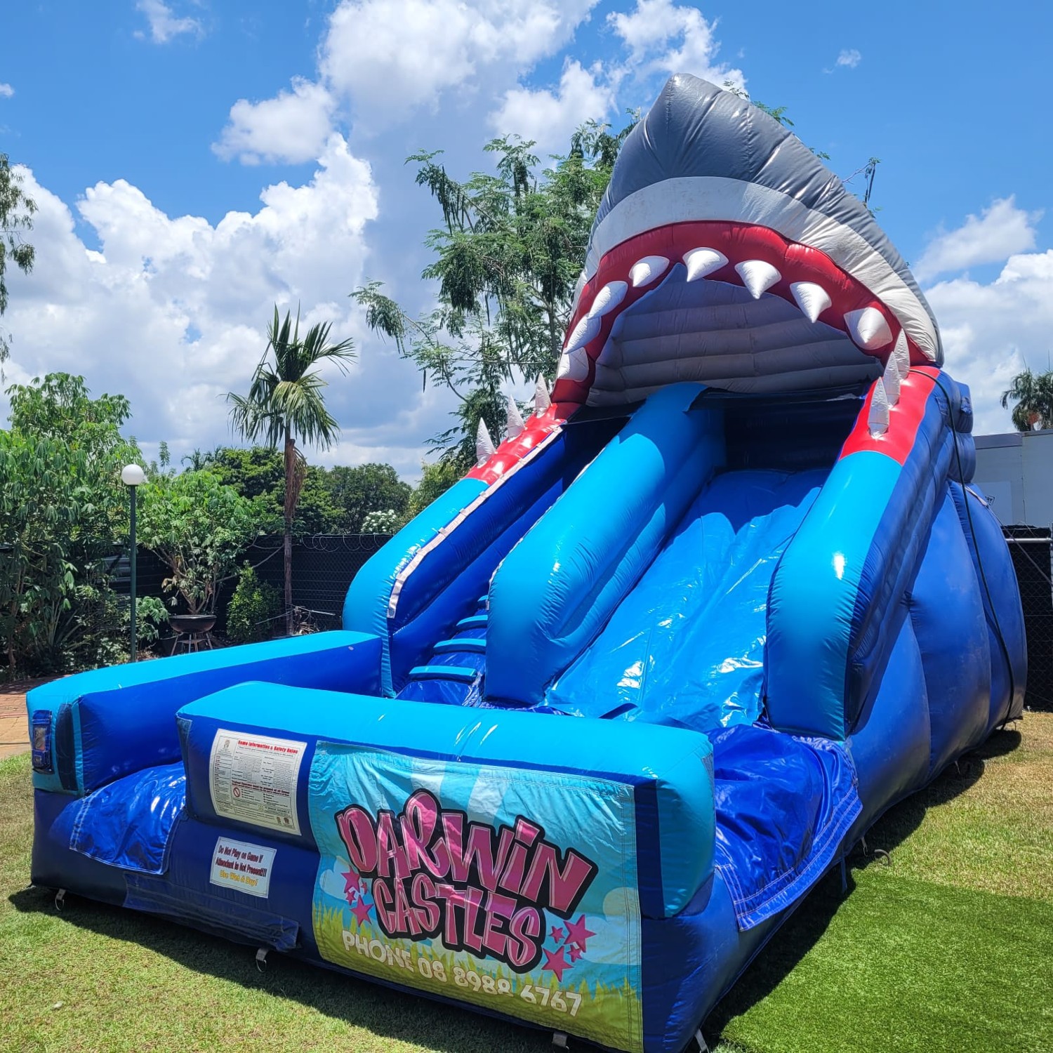 shark waterslide darwin